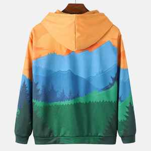 เสื้อฮู้ดและเสื้อกันหนาวของผู้ชายทันสมัยผ้าฟลีซนุ่มสบายเหมาะสำหรับเครื่องแต่งกายแนวสตรีทการเดินทางกีฬาวิทยาลัยและแฟชั่นฤดูหนาวทุกวัน - Product Image 6