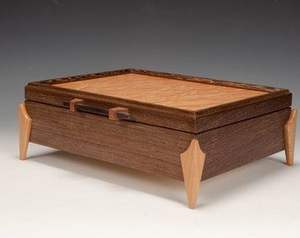 งานฝีมือไม้ทึบสำหรับตกแต่งบ้านของขวัญเครื่องประดับและกล่องเครื่องสำอางอเนกประสงค์สำหรับตกแต่งคริสต์มาส - Product Image 2