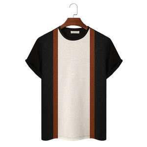 เสื้อยืดผู้ชายแบบกำหนดเองได้ ผ้าฝ้าย สไตล์เทรนดี้สำหรับฤดูร้อน ทรงโอเวอร์ไซส์ สวมใส่ได้ทั้งลำลองและเป็นทางการ เสื้อท็อปส์สำหรับกิจกรรมกลางแจ้ง เสื้อยืดสตรีทแวร์ เสื้อผ้าลำลอง - Product Image 6