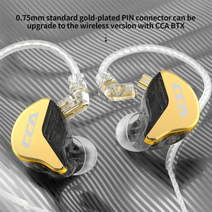 Audífonos Intrauditivos <span class=keywords><strong>CCA</strong></span> <span class=keywords><strong>CRA</strong></span>+ con Cable, HiFi, Bajos Potentes, Metálicos, con Micrófono - Product Image 4