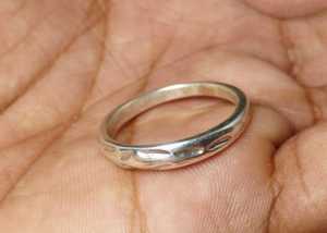 Anillos hechos a mano martillados texturizados de gran venta a bajo precio, anillo hecho a mano de Plata de Ley 925, regalo para todos los anillos - Product Image 5