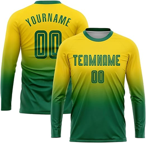 Conjunto de equipos de moda al por mayor, uniformes de fútbol, ropa deportiva, camisetas de fútbol personalizadas para hombres, logotipo sublimado, técnica de impresión Digital - Product Image 6
