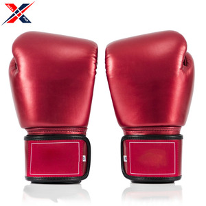 Breathable Top Selling Boxing Gloves Made Of Leather For Unisex Adults Adjustable Wrist wrap Boxing MMA Gloves - Product Image 2
