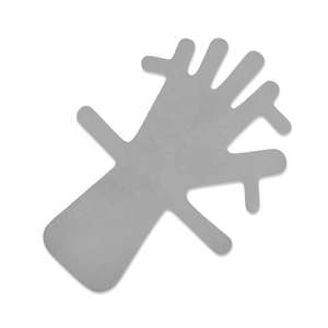 Attelle de rétraction manuelle pour main, taille adulte, 2,5 mm d'épaisseur, en acier inoxydable malléable Brueckman, instruments chirurgicaux orthopédiques manuels - Product Image 6