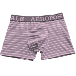 Bóxer holgado de algodón 100%, tejido ligero teñido de varios colores, ropa de calle de mediados de verano para hombres, cómodo sólido - Product Image 3