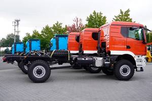 Chasis M an TGM 18.250 4x4 Nuevo/Usado, Camión Volquete Estándar 520, Motor Diésel de Alta Potencia, 184 kW (250 hp) - Product Image 6