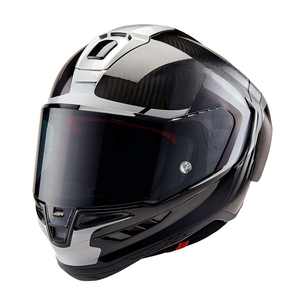 Casco de Motocicleta Integral de Fibra de Carbono para R10, Anticaídas, con Visera Antivaho para Carreras en Pista Alpinestars - Product Image 2