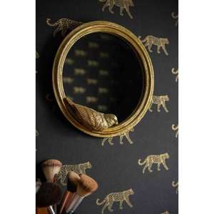 Marco de espejo de latón antiguo de lujo con artesanía de primera calidad y artesanía elegante disponible a bajo precio - Product Image 1