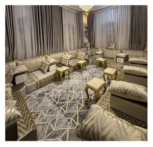 <b>Arabic</b> Majlis majlis style <b>sofa</b> classic design Elegant living room set Luxury corner seating Space-saving design - Product Image 1