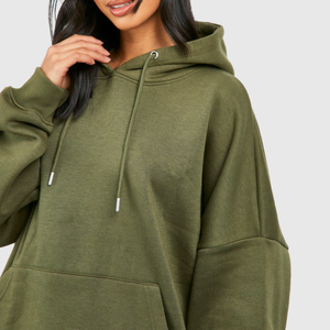 Survêtement d'hiver 100% coton pour femmes sur mesure Survêtement décontracté de haute qualité à fermeture éclair solide à vendre pour femmes - Product Image 3