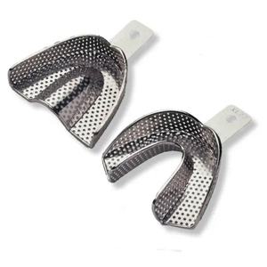 Bandejas de Impresión Profesionales Perforadas con Borde de Bloqueo XL, Bandejas de Impresión de Super Calidad, Equipos Dentales Perforados - Product Image 3