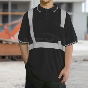 Cómodos Polos de seguridad para adultos Polos DE SEGURIDAD transpirables En stock Polos DE SEGURIDAD transpirables con OEM de alta calidad - Product Image 4
