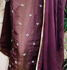 Designer moderne non cousu brodé à la main beaux costumes indien mode avant style traditionnel - Product Image 4