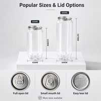 Capuchon de bouteille en aluminium-plastique jetable de 55 mm de diamètre, 202, 100 ml, à ouverture facile