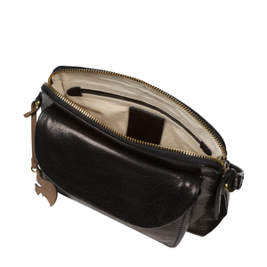 Sac bandoulière classique en toile avec sangle réglable et plusieurs poches utilitaires, élégant petit sac bandoulière - Product Image 3