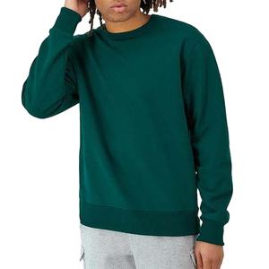 Sudadera de Invierno Cálida al por Mayor, Cuello Redondo, Poliéster/Algodón, Impresión Digital, Bordado Negro, Logotipo Personalizado - Product Image 1