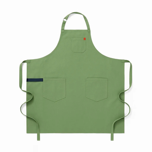 Delantal Morado sin Mangas con 3 Bolsillos, de Lona Tejida, Lavable a Máquina, Resistente al Agua, Ecológico y Moderno para Cocinar - Product Image 3
