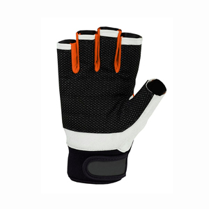 MMA <b>Gloves</b> for Men Women PU Material Hook Loop Closure <b>Moisture</b> Wicking Breathable Wrist Support Shock Absorption Padded - Product Image 4