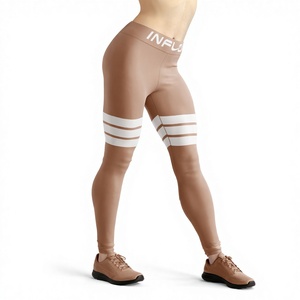 เลกกิ้งโยคะผู้หญิงคุณภาพสูง เนื้อนุ่ม ถักทออย่างดี สวมใส่สบาย ระบายอากาศได้ดี ทรงวินเทจ เอวสูง กระชับสัดส่วน มีกระเป๋า - Product Image 2