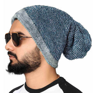 Gorro de Mohair Informal de Moda, Unisex, Color Sólido, Circunferencia de Cabeza Ajustable, Transpirable, de Secado Rápido, con Lazo y Puntos para Invierno - Product Image 6