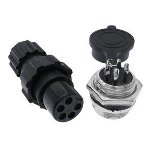 Chất lượng cao hàng không kết nối điện Kit gx16 M16 không thấm nước Docking Nut cáp kết nối - Product Image 5