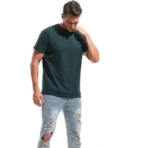 OEM sur mesure 100% coton à manches courtes coupe ajustée col rond T-shirt promotionnel pour hommes du Bangladesh - Product Image 2