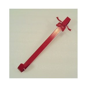 Bow Design Iron <b>Wreath</b> <b>Hanger</b> <b>For</b> Christmas <b>Wreath</b> Hook <b>Front</b> <b>Door</b> Decorative - Product Image 4