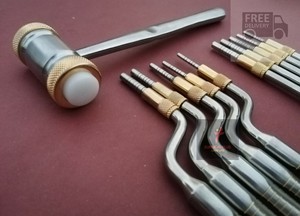 Kit de Osteótomos para Elevación de Seno Dental, Rectos, Oblicuos, Tipo Bola, Tipo Martillo, Tipo Cassette - Product Image 5