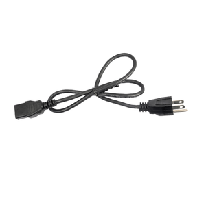 สายไฟต่อพ่วงมาตรฐานอเมริกา/แคนาดา/ญี่ปุ่นปลั๊ก5-15P ตัวเมียชนิดมาตรฐาน IEC C13/C14/C19/C20สำหรับผู้บริโภค - Product Image 1