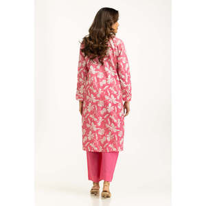 ชุดลำลองแบบเซ็ต IPST-55310 ผ้าวิสโคสลายพิมพ์แจ็คการ์ด แขนสามส่วน สำหรับฤดูใบไม้ผลิ/ฤดูร้อน - Product Image 6