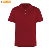 SAMAVIA Chemise à manches longues pour homme en bambou imprimé, tissu jersey écologique, logo personnalisé, respirant, séchage rapide, décontracté, coupe classique
