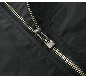 Chaqueta Bomber para Hombre de Talla Grande, Calidad Premium, Logotipo Frontal Personalizado, Estilo Urbano, Transpirable, Resistente al Viento, Varios Colores - Product Image 5