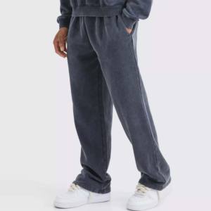 OEM ชุดครอปสำหรับผู้ชายวินเทจผ้าสกรีนผ้าไหมสีทึบซีดจางเป็นมิตรกับสิ่งแวดล้อมชุดแฟชั่นสตรีทแวร์สำหรับเด็กผู้ชาย - Product Image 3