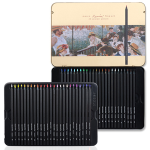 Marco 3200 24/36/48 couleurs ensemble de crayons de couleur à base d'huile <span class=keywords><strong>Renoir</strong></span> pour la coloration artistique - Product Image 2