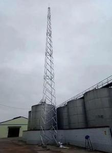 Heavy-Duty thép chống sét tháp tiên tiến đầu Streamer phát thải công nghệ nhúng nóng mạ kẽm cho các sân bay & helipads - Product Image 4
