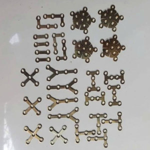 Plaque de reconstruction en titane maxillo-faciale CMF 1,5 mm 28 pièces et vis 40 pièces - Product Image 1