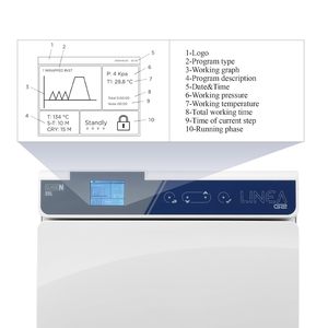 Autoclave de Vapor Clase N 22L con Pantalla LED, de Sobremesa, Totalmente Automático con Ciclo de Secado - Product Image 5