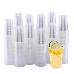 OEM Disposable Transparent clear Custom Printed logo PP <b>Plastic</b> Drinking <b>Cup</b> High Quality Made in Vietnam HM brand - Product Image 2