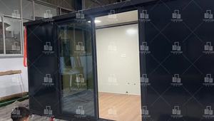 Meilleure solution mobile de luxe préfabriquée d'usine, 20ft/30ft, en métal respirant, épaisseur standard, avec sortie salle de bain, pliable et extensible - Product Image 2