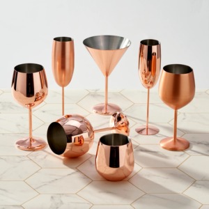 2025 nueva copa de cóctel 2 en 1 extraíble en forma de U 14oz copa de vino tinto de doble capa de acero inoxidable de doble propósito - Product Image 1