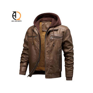 เสื้อแจ็คเก็ตหนังแท้ผู้หญิงแบบมีฮู้ด สไตล์ทันสมัย ระบายอากาศได้ดี เสื้อโค้ทบอมเบอร์แฟชั่นฤดูหนาว เสื้อคลุมแฟชั่น - Product Image 2