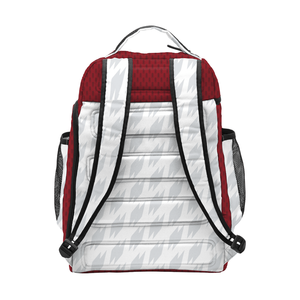 Sac à dos d'équipe souple personnalisé par sublimation, OEM, fermeture éclair, sport, école, sac de voyage personnalisé, SSB-0100 - Product Image 6