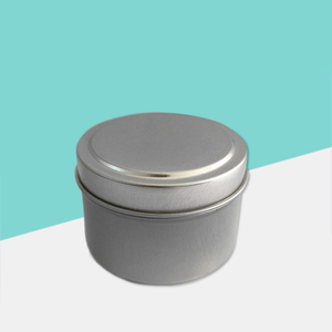 Green Blue Pink Purple Gold Black Tin Plate Material Customizable 8oz Tin Candle Containers Seamless <b>Empty</b> <b>Gift</b> <b>Box</b> Metal Jar - Product Image 3