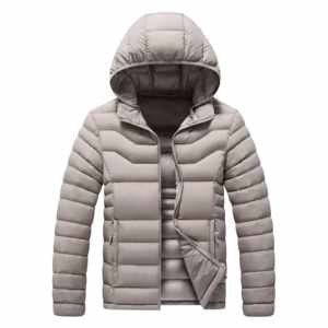 Veste matelassée d'hiver pour homme, fabrication OEM ODM, directement de l'usine, veste isolée matelassée chaude, vêtement d'exportation - Product Image 3