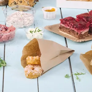 15X6X29Cm Rectangular Flat Kraft Paper Bags Lightweight Dry Fruit Shop Packing Sacks For Daily Use - 1000 pcs/carton - Product Image 6