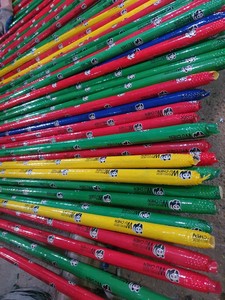 MEILLEURE QUALITÉ BALAI EN BOIS BÂTON 120CM PANDA COULEUR DESIGN PVC MANCHES ENDUIT BALAI POIGNÉE - Product Image 5