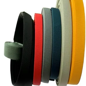 Cinturino in Silicone di Nylon ad alta tenacità più venduto utilizzando per scarpe tessili borse per indumenti imballaggio per la casa come richiesta del cliente
