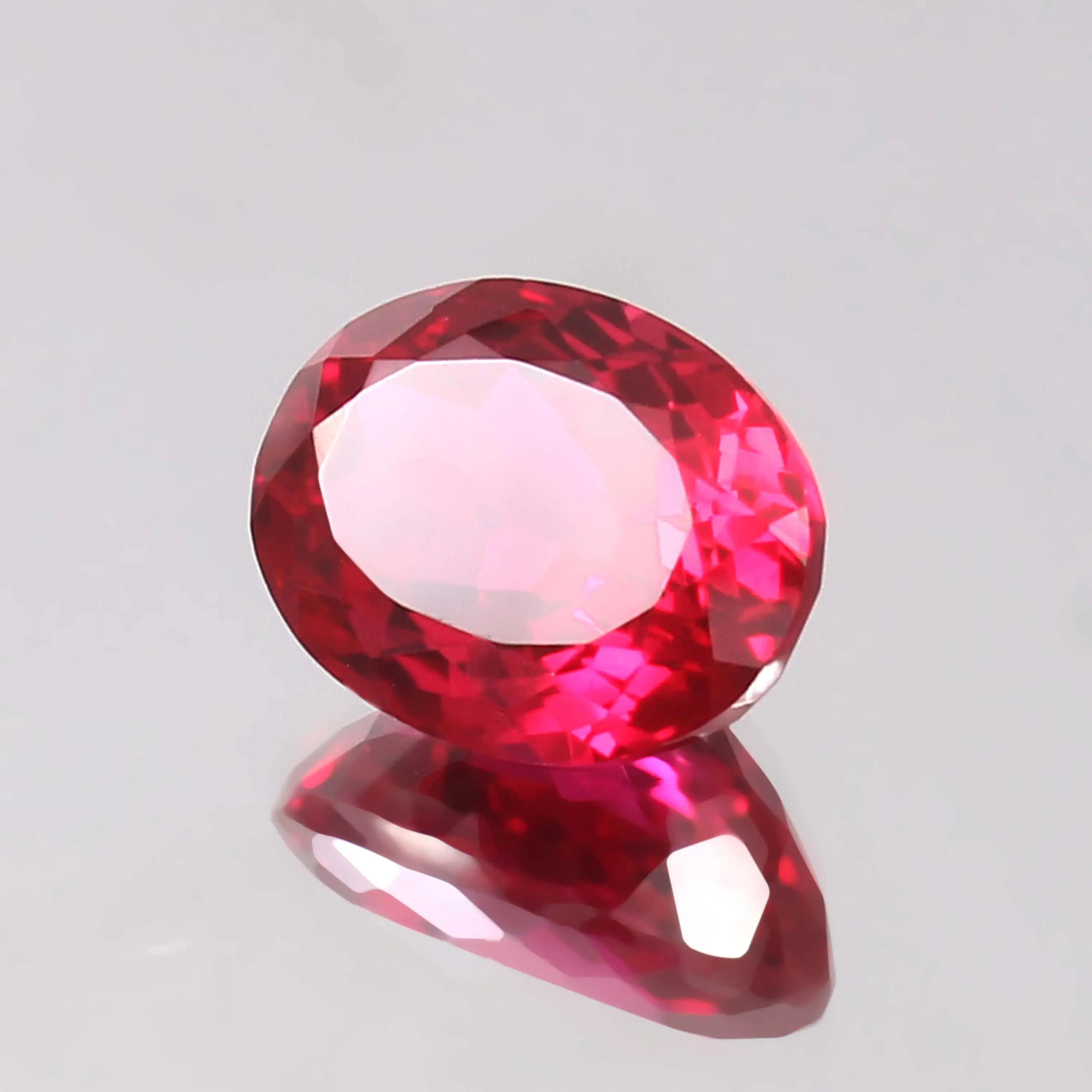 AAA Flawless Pegion Red Mozambique Ruby Loose Oval Cut Gemstone Brilliant Cut Gemstone Ring and Jewelry Making