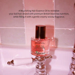 Huile capillaire au thé noir anglais, huile de thé vert, biotine et protéines, revitalise, renforce, protège, donne de l'éclat, des cheveux doux et faciles à coiffer - Product Image 6