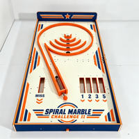 Jeu de défi en spirale portable en marbre, jeu de table de compétences pour événements, location, fêtes, team building, événements d'entreprise